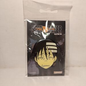 Soul Eater Death The Kid Disgusted Enamel Pin Official Anime Collectible Badge